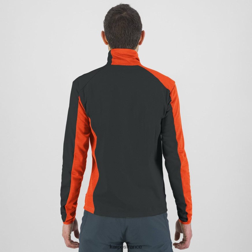 Hommes Karpos sable orange/noir épicé polaire cherz 28PL68187