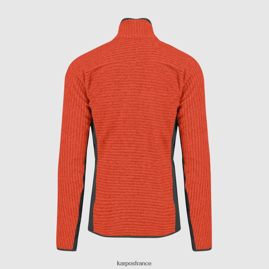 Hommes Karpos sable orange/noir épicé polaire rocchetta 28PL68259