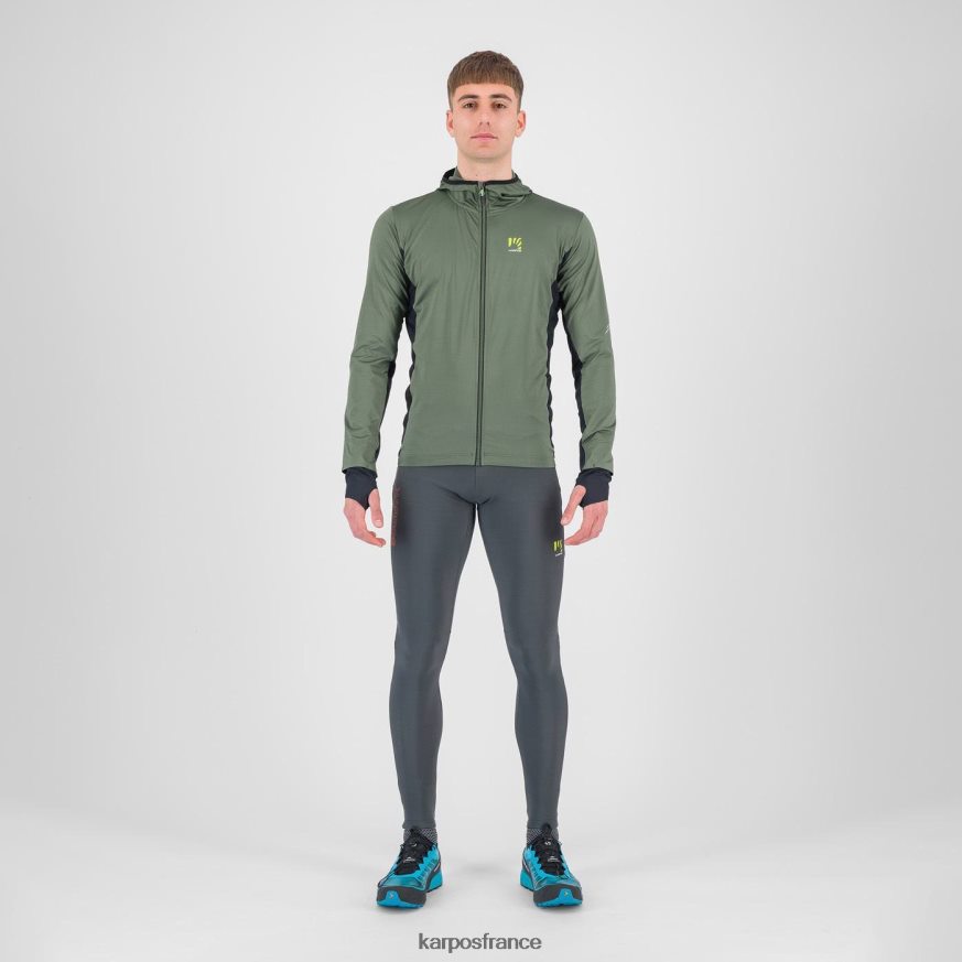 Hommes Karpos thym/noir polaire lavaredo evo 28PL68200