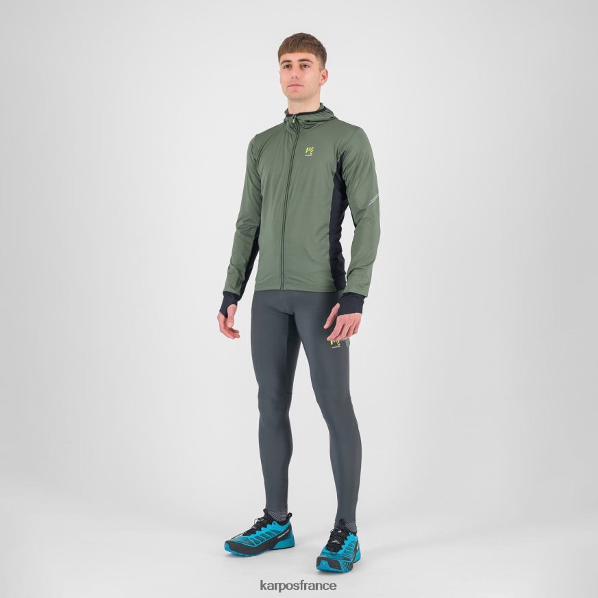 Hommes Karpos thym/noir polaire lavaredo evo 28PL68200