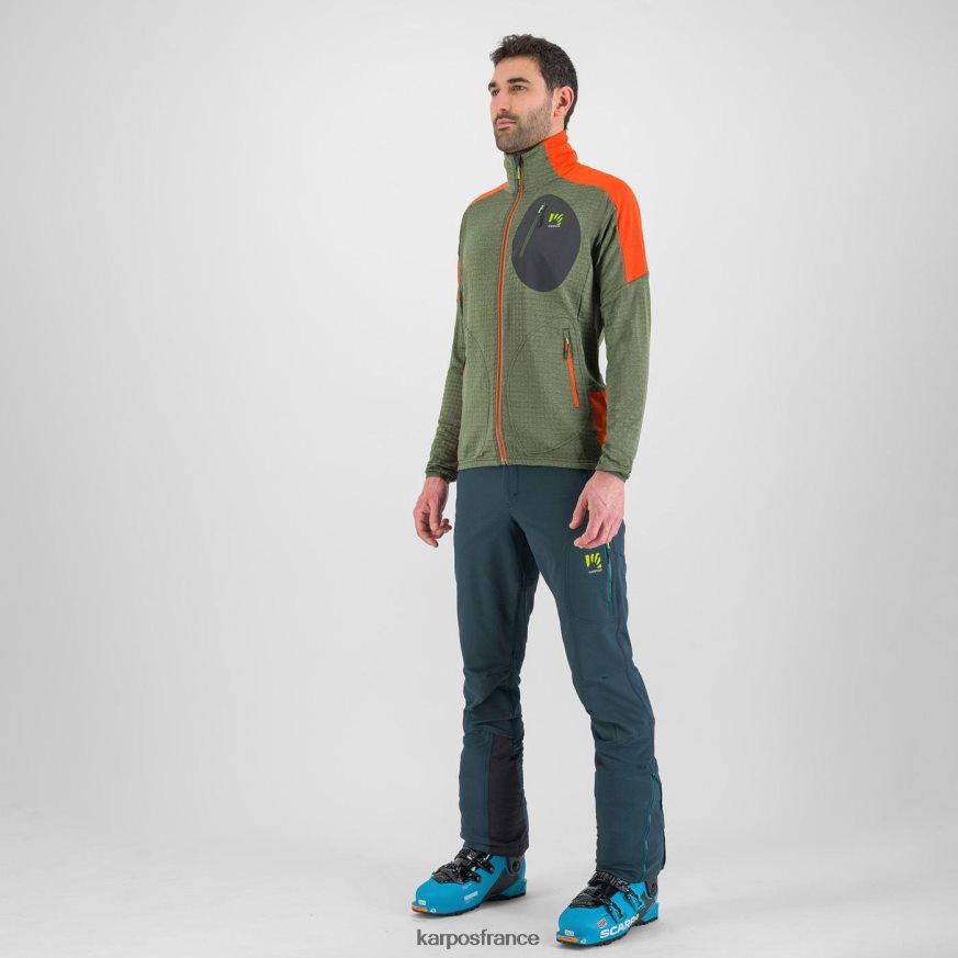 Hommes Karpos thym/ornage épicé puez polaire 28PL68224