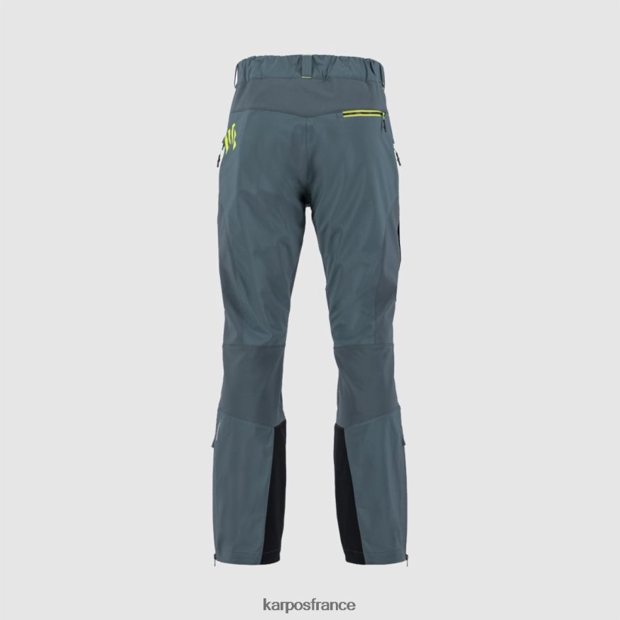 Hommes Karpos ardoise foncé/vert citron pantalon marmolada 28PL68466