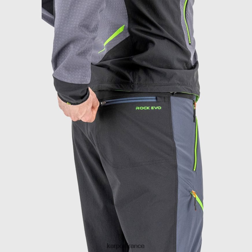 Hommes Karpos bleu dégradé/noir pantalon rock evo 28PL68524