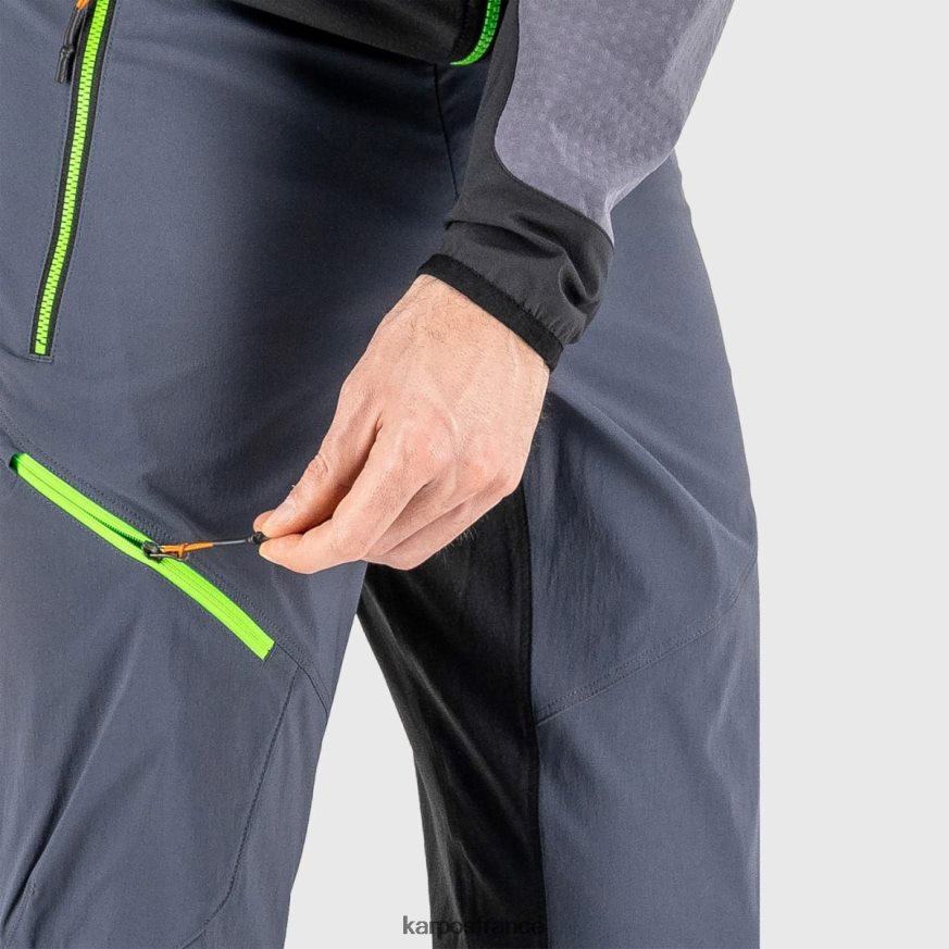 Hommes Karpos bleu dégradé/noir pantalon rock evo 28PL68524
