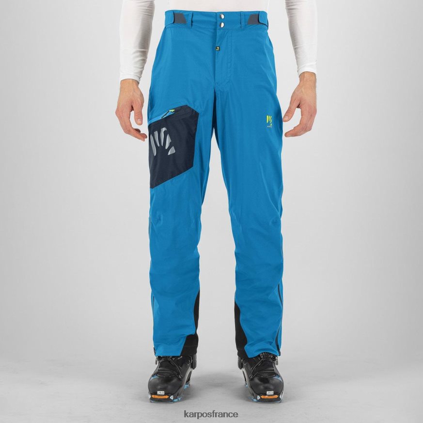 Hommes Karpos bleu diva/minuit pantalon coquille valsesia 28PL68447