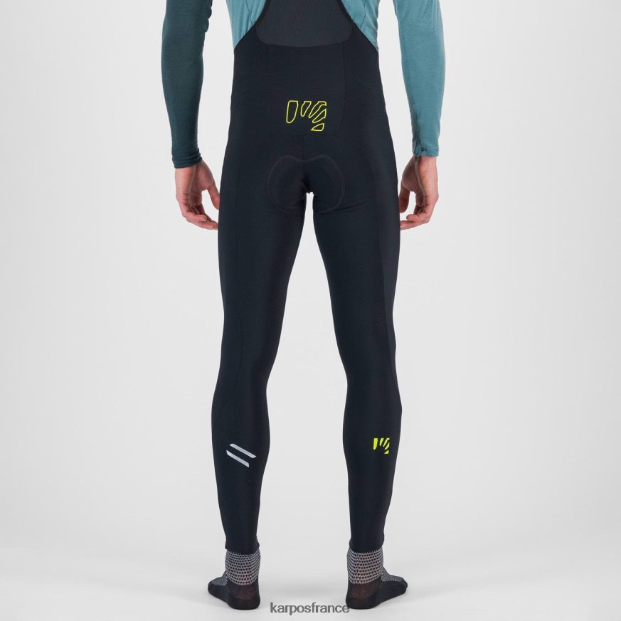 Hommes Karpos colada noire/kiwi collant à bretelles d'hiver verve 28PL68567