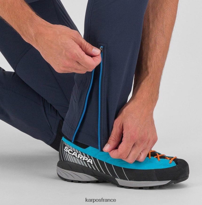 Hommes Karpos espace extra-atmosphérique/indigo b. pantalon mur evo 28PL68509