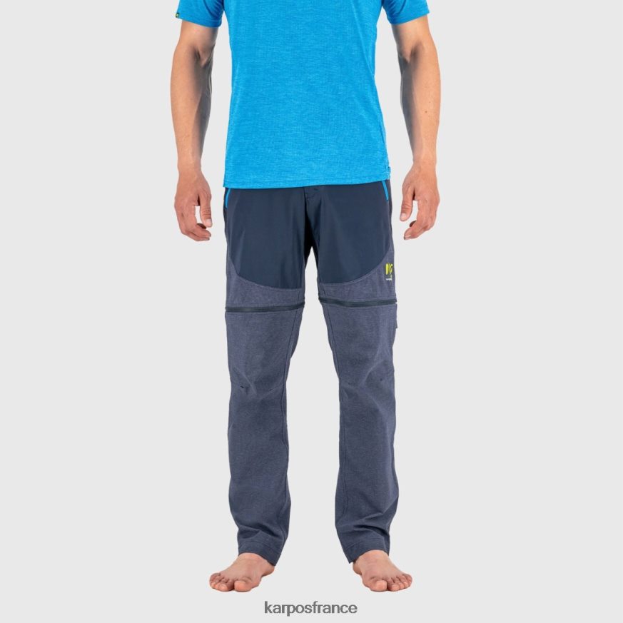 Hommes Karpos espace extra-atmosphérique/indigo b. pantalon zippé santa croce 28PL68522