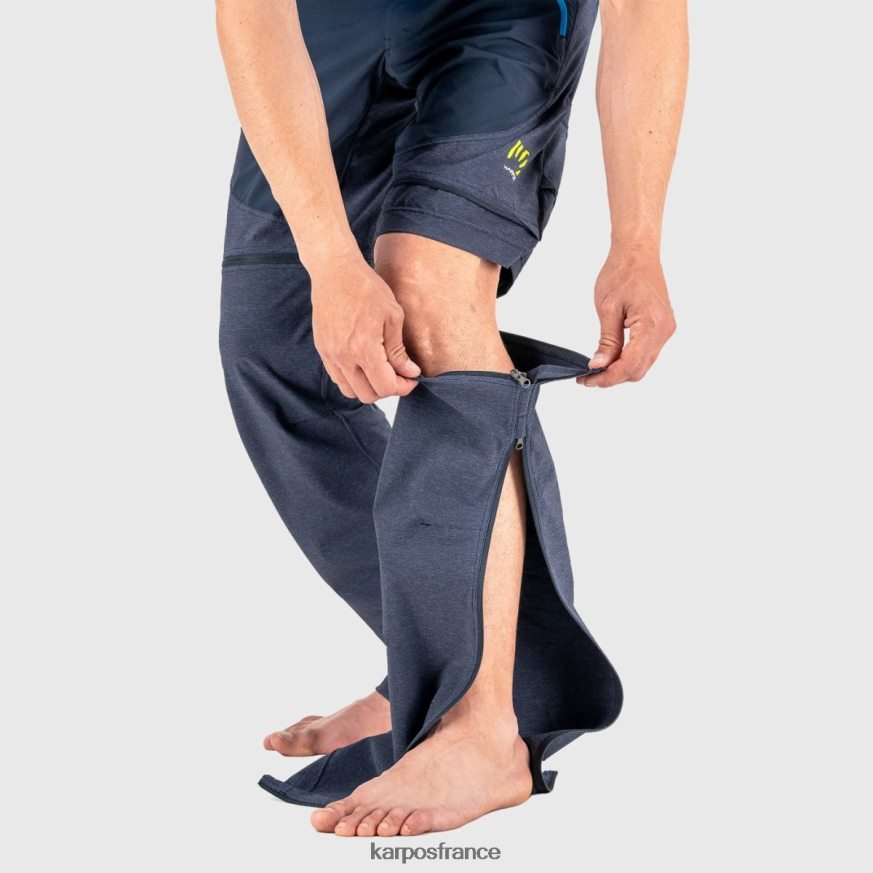 Hommes Karpos espace extra-atmosphérique/indigo b. pantalon zippé santa croce 28PL68522
