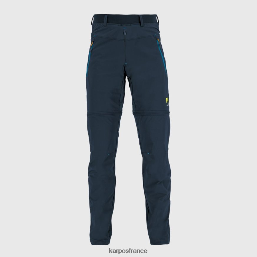 Hommes Karpos espace extra-atmosphérique/indigo b. tre cime pantalon zippé 28PL68609