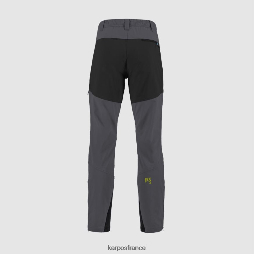 Hommes Karpos gris foncé pantalon san martino 28PL68496