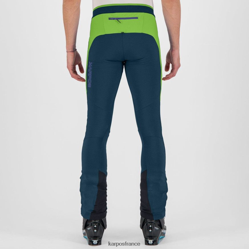 Hommes Karpos minuit/clignotement vert pantalon alagna evo 28PL68539
