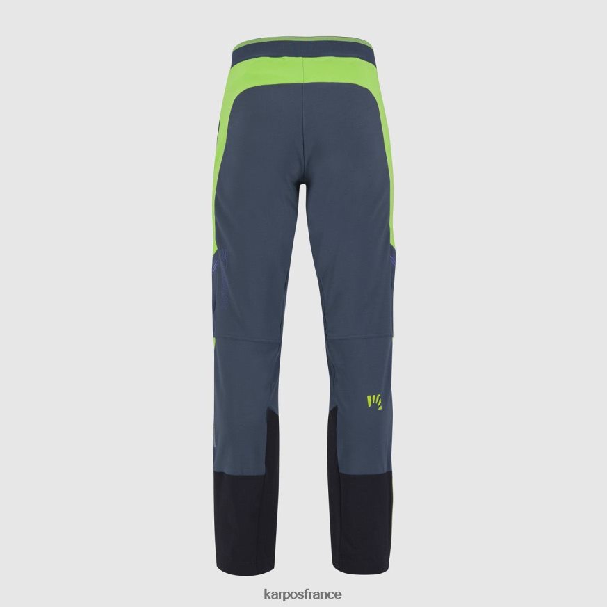 Hommes Karpos minuit/clignotement vert pantalon alagna plus evo 28PL68479