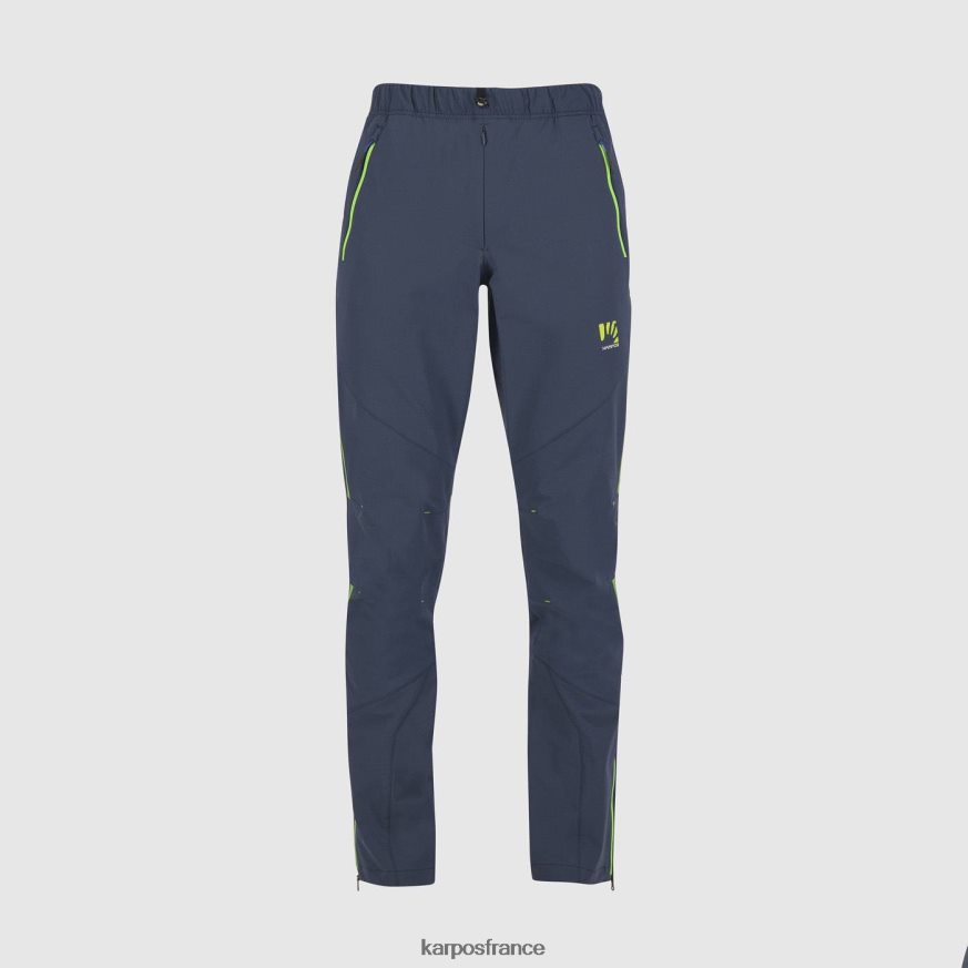 Hommes Karpos minuit/clignotement vert pantalon cevedale evo 28PL68511