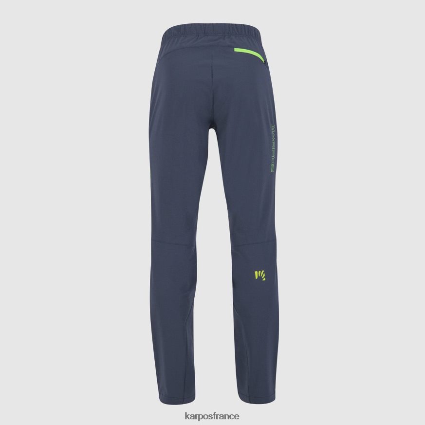 Hommes Karpos minuit/clignotement vert pantalon cevedale evo 28PL68511