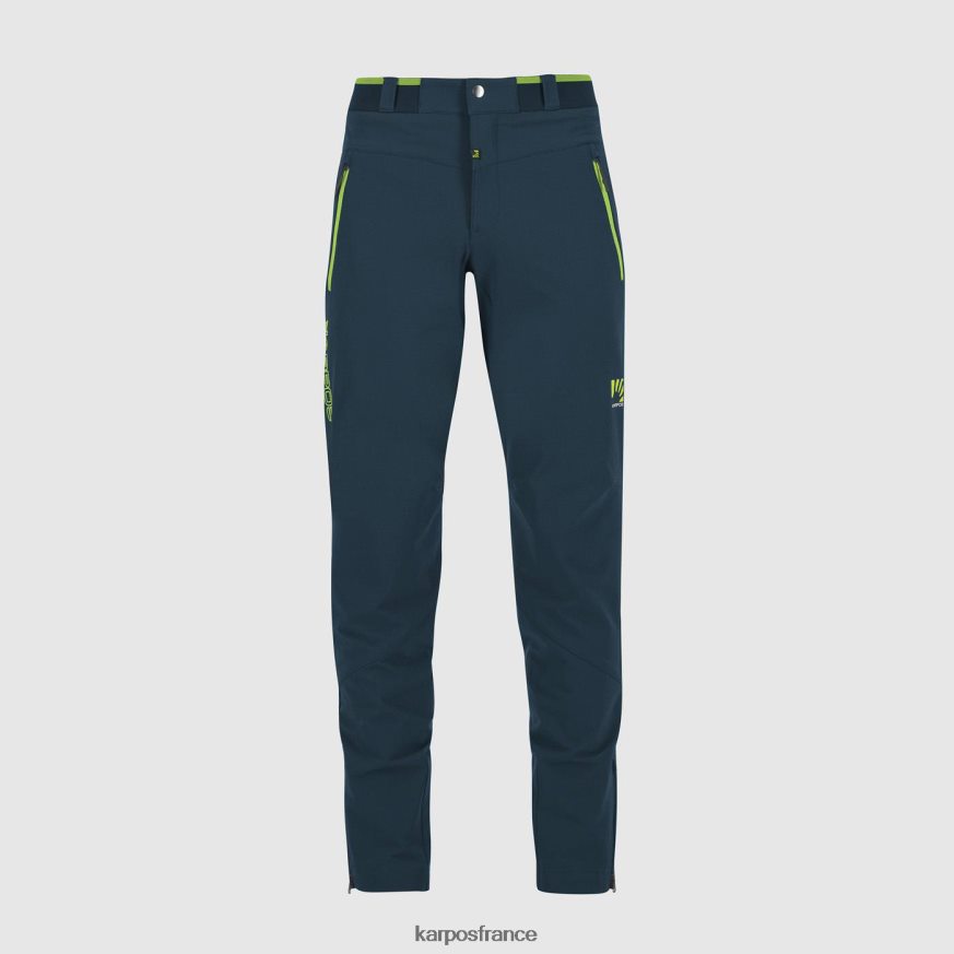 Hommes Karpos minuit/clignotement vert pantalon pietena 28PL68521