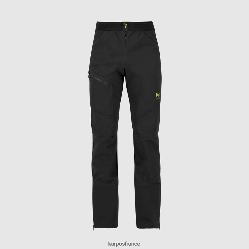 Hommes Karpos noir/ardoise foncée pantalon skimo grand mont 28PL68490