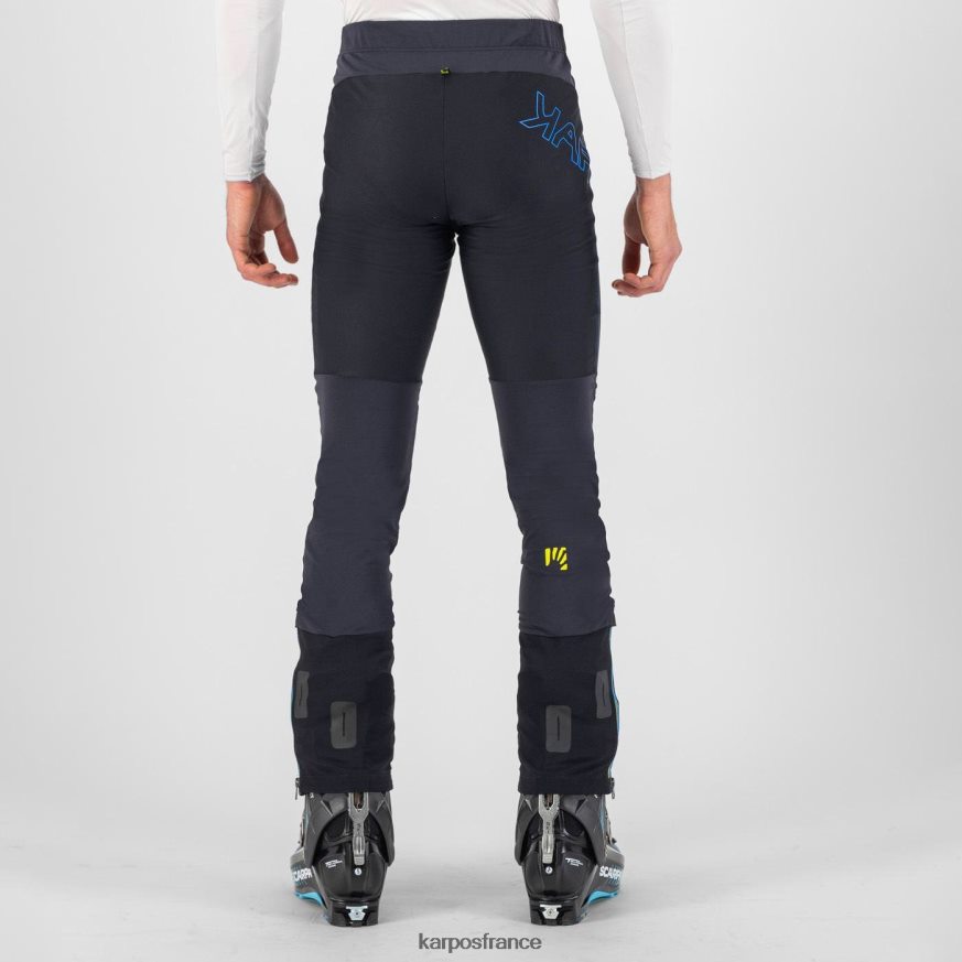 Hommes Karpos noir/bleu diva pantalon alagna léger 28PL68508