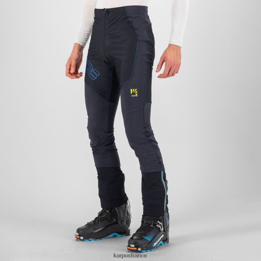 Hommes Karpos noir/bleu diva pantalon alagna léger 28PL68508