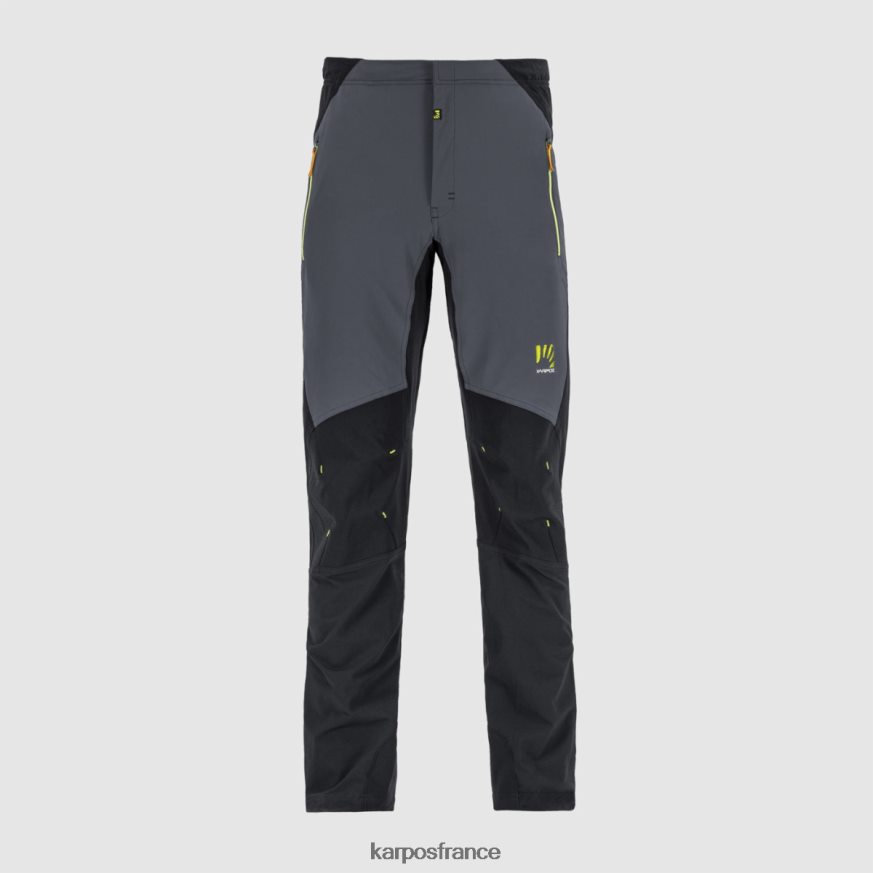 Hommes Karpos noir/bleu ombre/vert jasmin pantalon mur evo 28PL68510