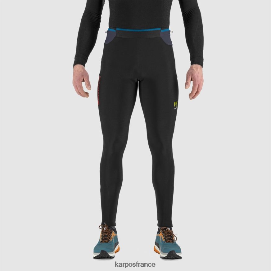 Hommes Karpos noir/encre de Chine/grenadine lavaredo plus collant d'hiver 28PL68577