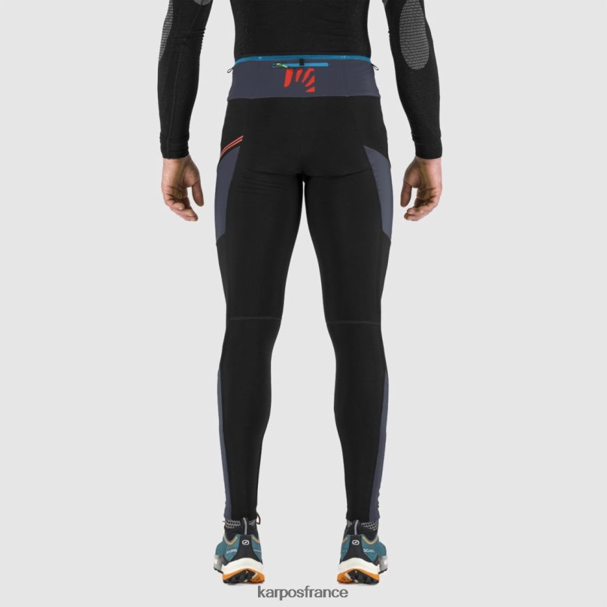 Hommes Karpos noir/encre de Chine/grenadine lavaredo plus collant d'hiver 28PL68577