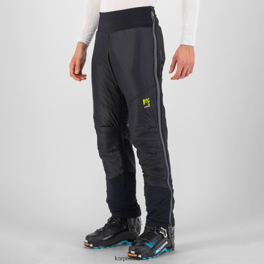 Hommes Karpos noir gris foncé nouveau pantalon lyskamm 28PL68462