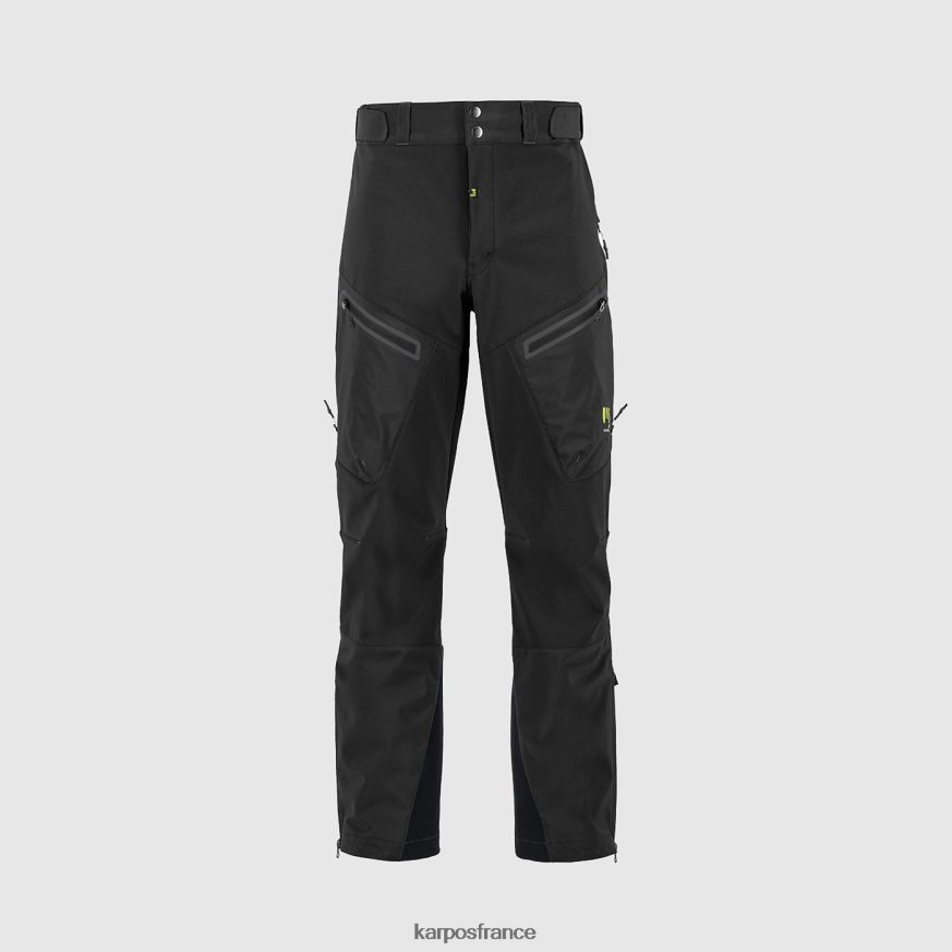 Hommes Karpos noir gris foncé pantalon marmolada 28PL68465