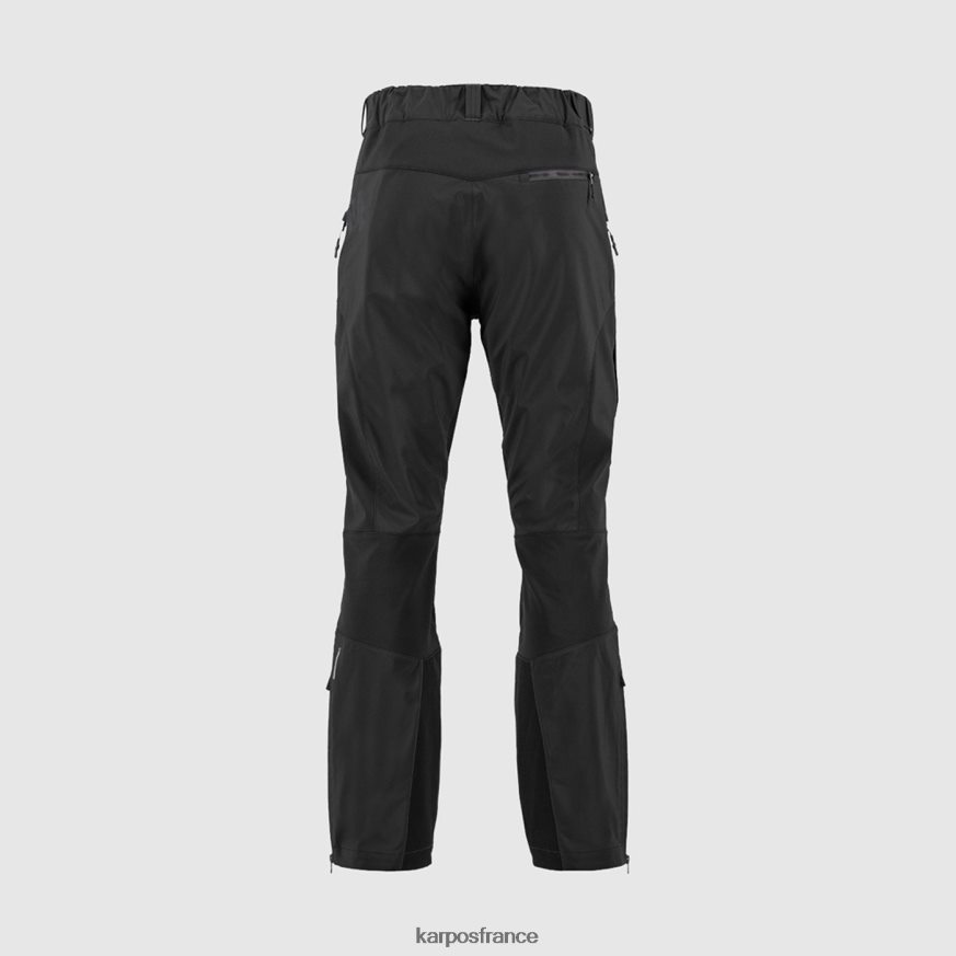 Hommes Karpos noir gris foncé pantalon marmolada 28PL68465