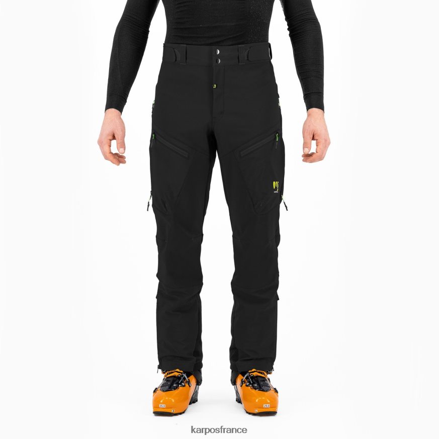 Hommes Karpos noir gris foncé pantalon marmolada 28PL68465