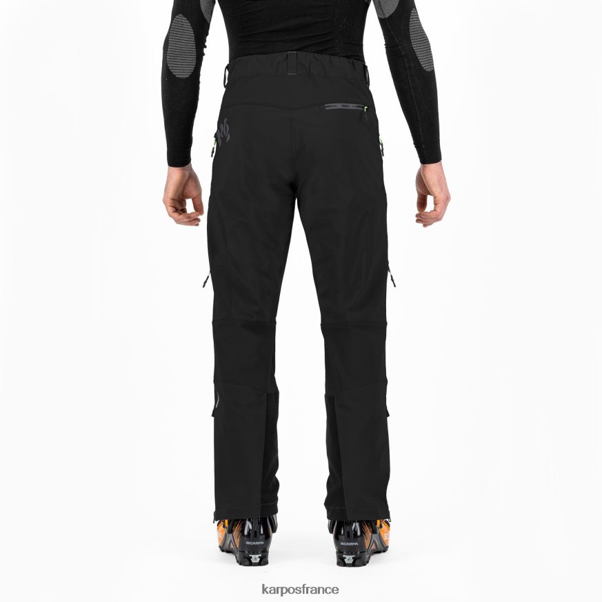 Hommes Karpos noir gris foncé pantalon marmolada 28PL68465