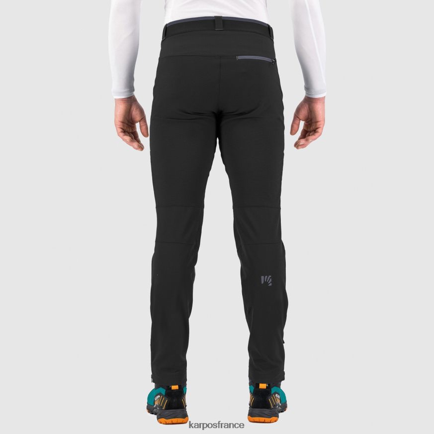 Hommes Karpos noir gris foncé pantalon pietena 28PL68518