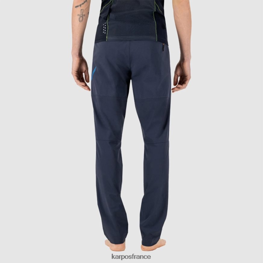 Hommes Karpos noir/gris foncé pantalon tre cime évolution 28PL68530