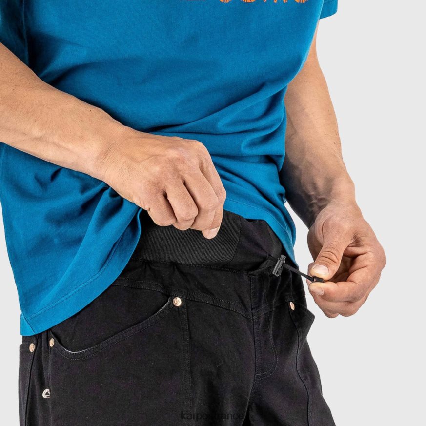 Hommes Karpos noir pantalon en jean léger castegner 28PL68557