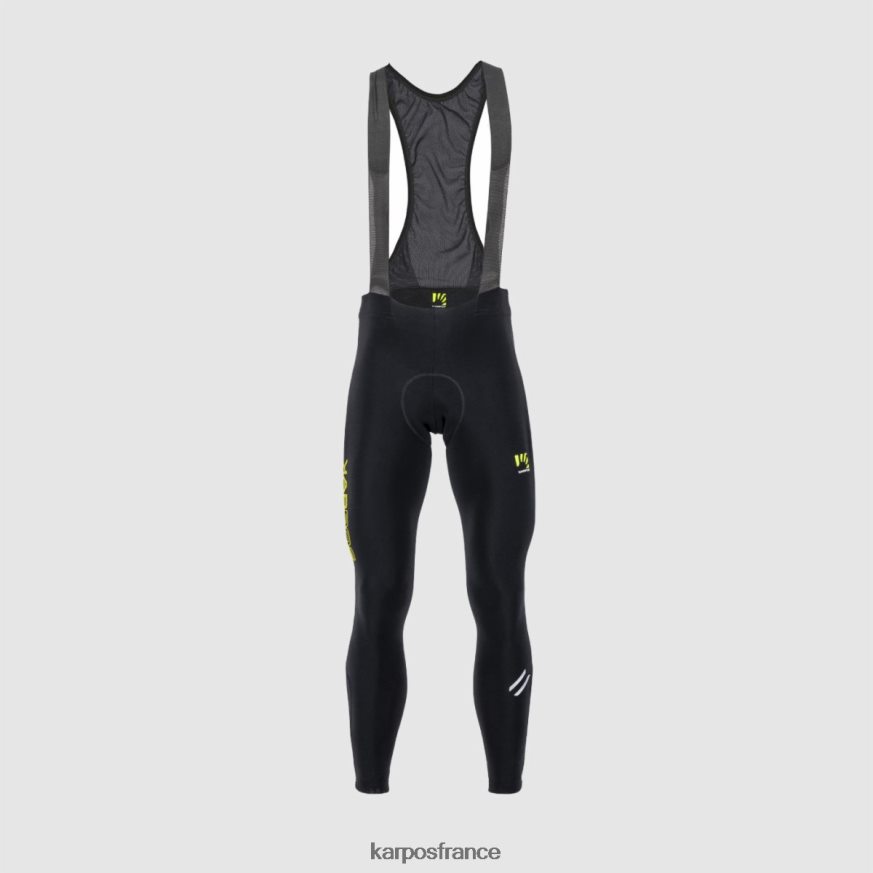 Hommes Karpos noir/soufre s. collant à bretelles d'hiver verve 28PL68569