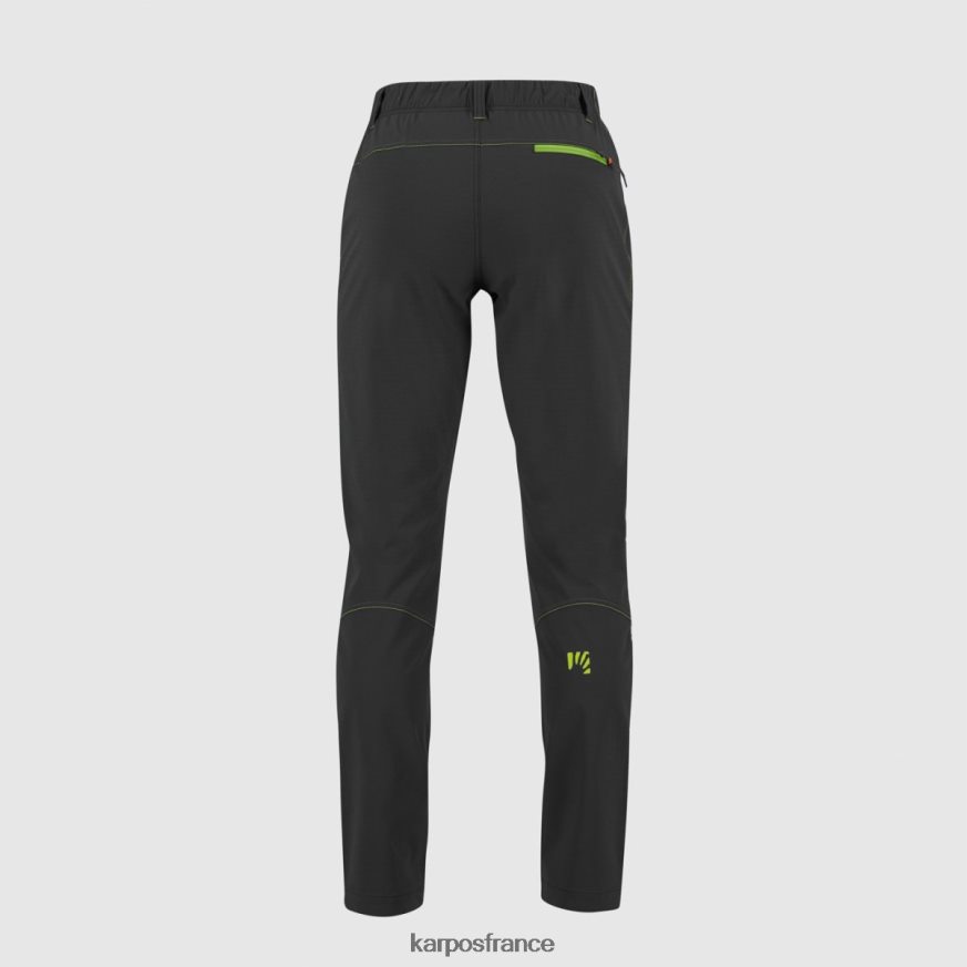 Hommes Karpos noir/vert jasmin pantalon léger ramezza 28PL68526