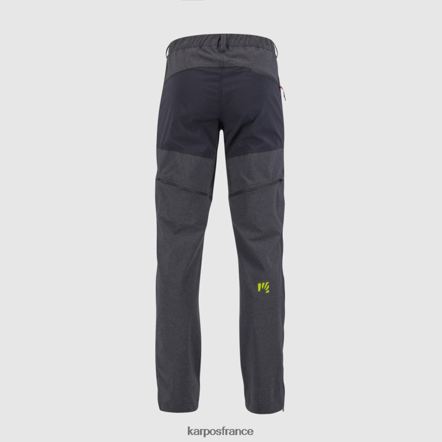 Hommes Karpos noir/vert jasmin pantalon zippé santa croce 28PL68523