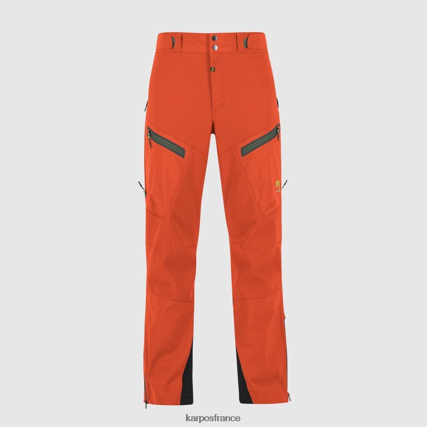 Hommes Karpos orange épicée pantalon marmolada 28PL68468