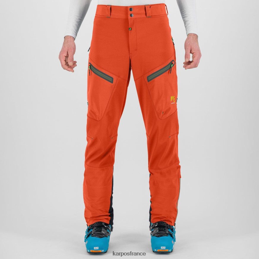 Hommes Karpos orange épicée pantalon marmolada 28PL68468