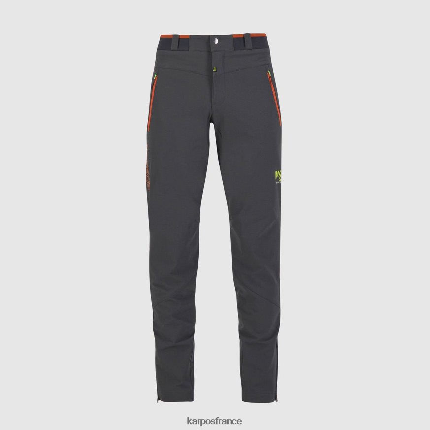 Hommes Karpos sable noir/orange épicé pantalon pietena 28PL68520