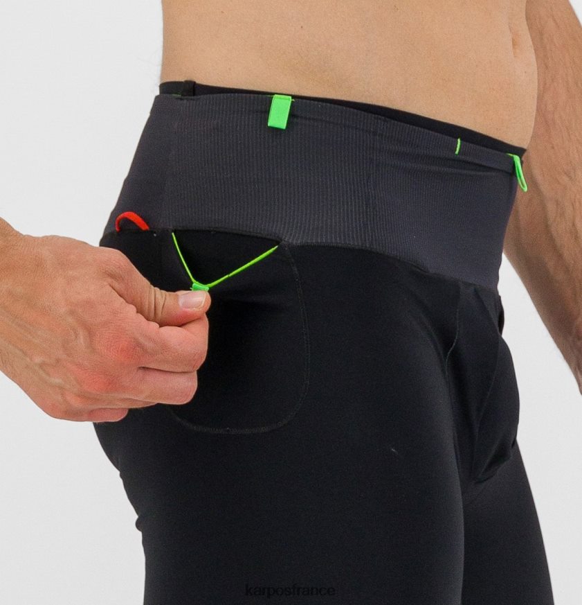 Hommes Karpos noir boxer long lavaredo 28PL68691