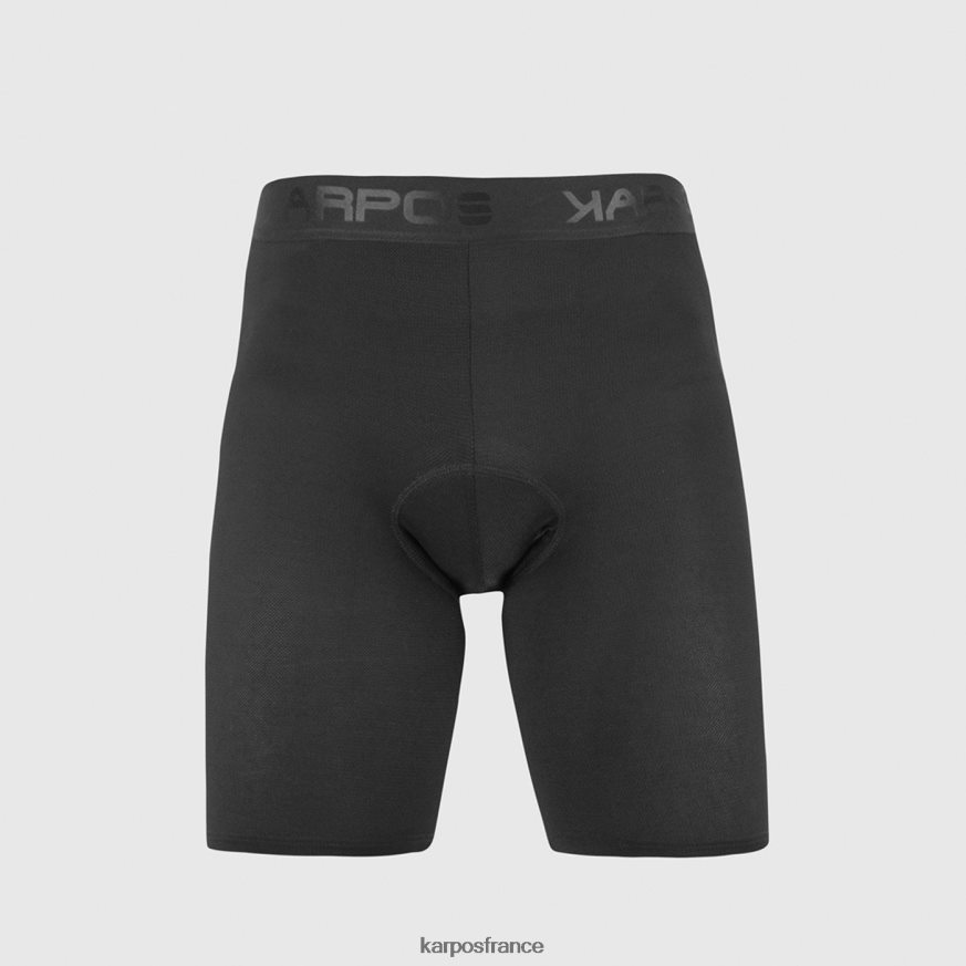 Hommes Karpos noir short intérieur pro-tech 28PL68612