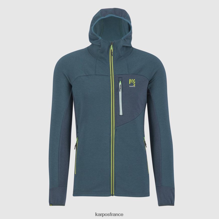 Hommes Karpos baume/forêt polaire à capuche mezzodi 28PL68204