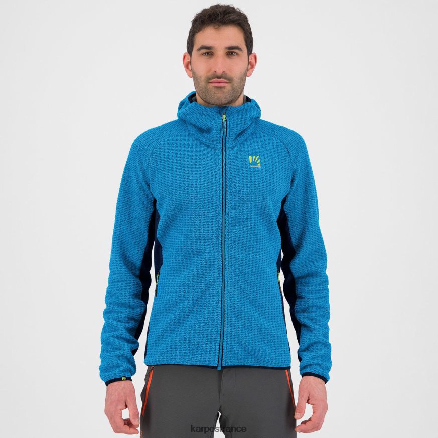 Hommes Karpos bleu diva/minuit polaire à capuche rocchetta 28PL68230