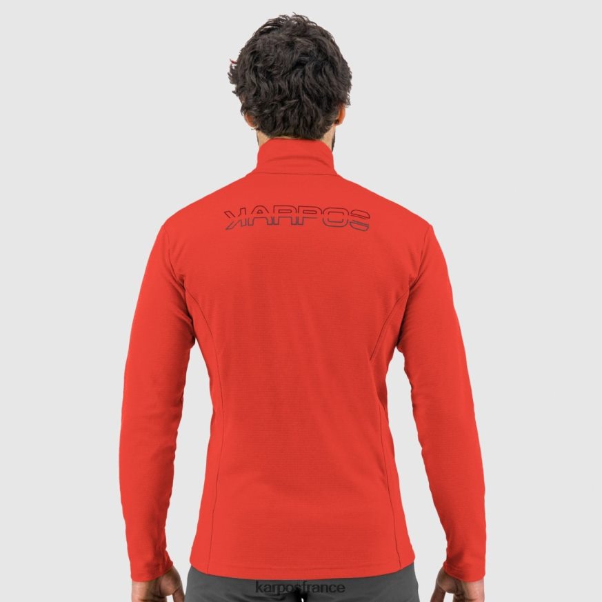 Hommes Karpos grenadine pizzocco demi-zip 28PL68284