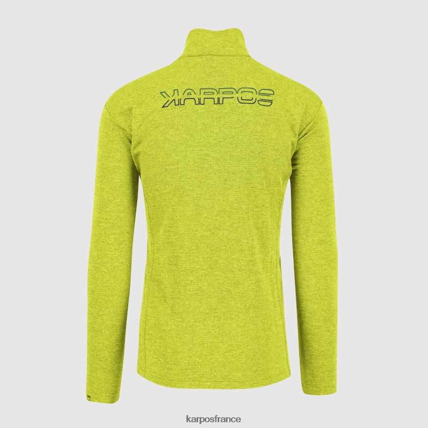 Hommes Karpos kiwi colada pizzocco demi-zip 28PL68290