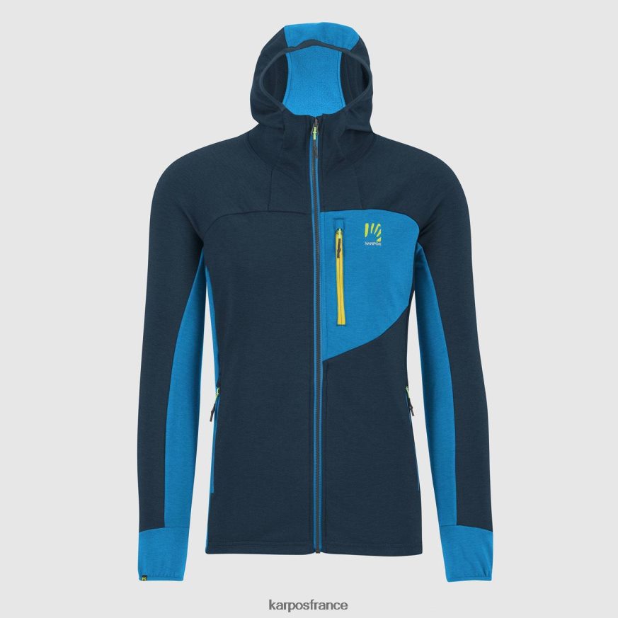 Hommes Karpos minuit/bleu diva polaire à capuche mezzodi 28PL68207
