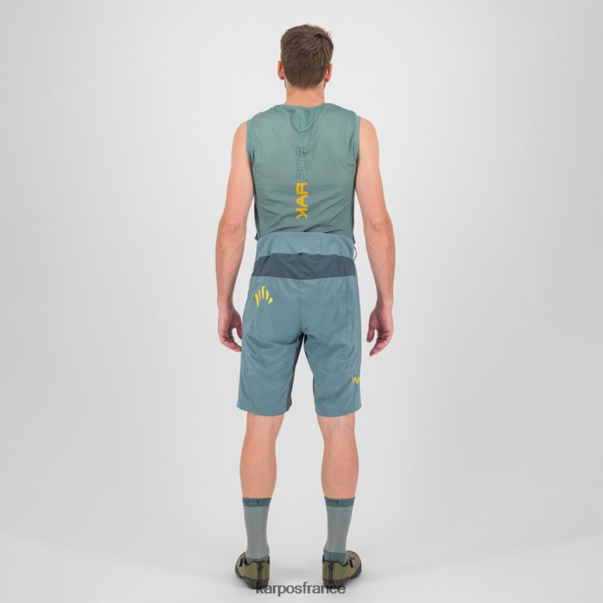 Hommes Karpos ardoise foncée/atlantique nord verve maille sans manches 28PL68385