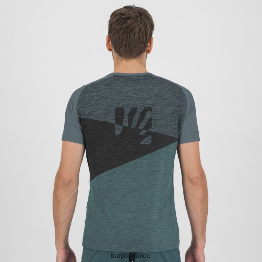 Hommes Karpos atlantique nord/ardoise foncée/noir maillot croda rossa 28PL68360