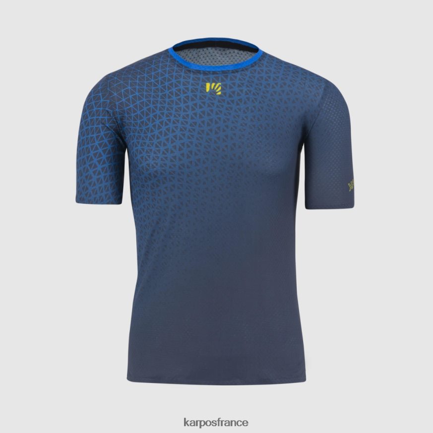 Hommes Karpos banderole espace/indigo maillot lavaredo ultra 28PL68342